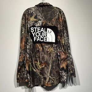 Rocky Steal Your Face Grateful Dead Camo Long Sleeve Size 2XL